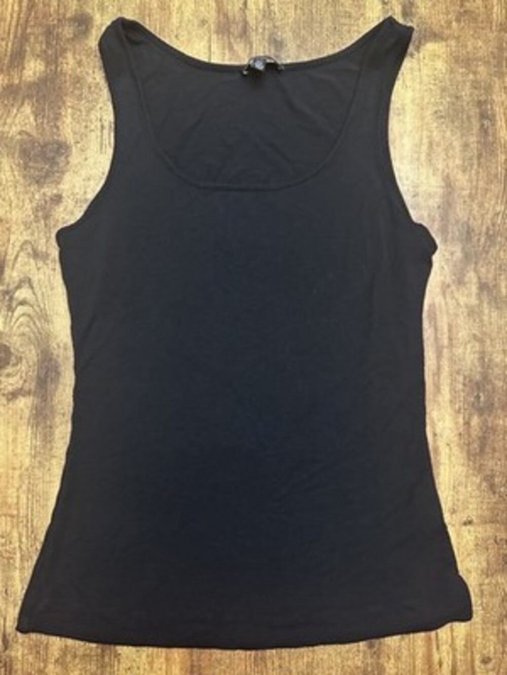 Le Chateau Black Essential Scoop Neck Tank Top